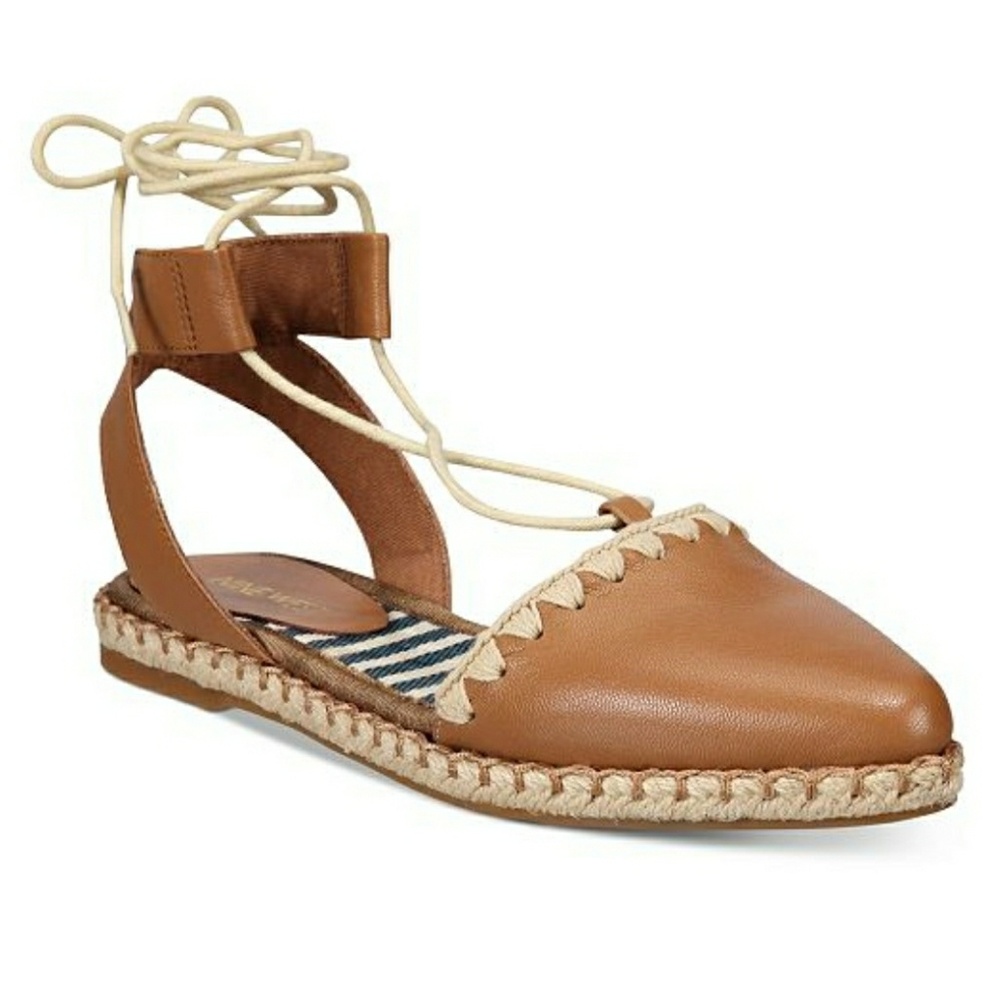 BNWOT Nine West Unah Lace-up Espadrilles